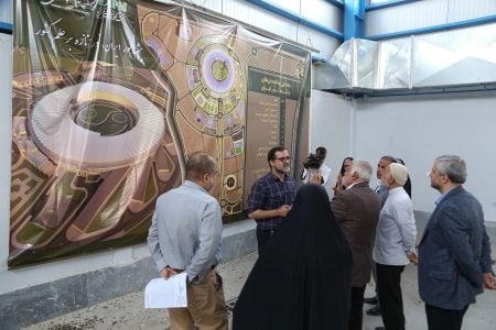 بازدید هیئت بازرسی کمیسیون اصل ۹۰ از پروژه علمی چشمه نور
ایران
