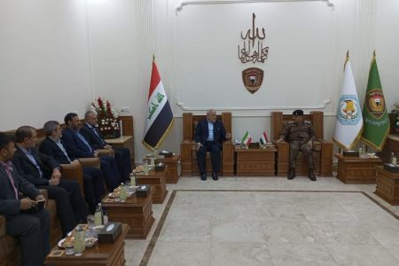 رییس دانشگاه عالی دفاع ملی با رییس ستاد فرماندهی عراق دیدار
کرد