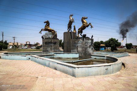 آلودگی هوا در ۴ شهر خوزستان