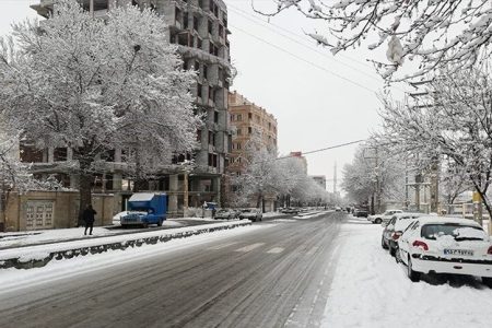 پیش بینی بارش برف و باران در تهران