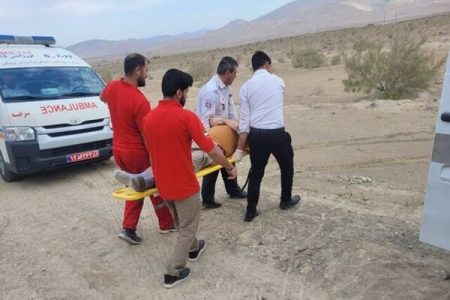 مصدومیت چهار سرنشین کوییک در اثر انحراف به چپ