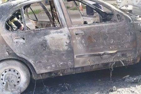 سرویس مدرسه ای در همدان دچار حریق شد؛ حادثه مصدومی
نداشت